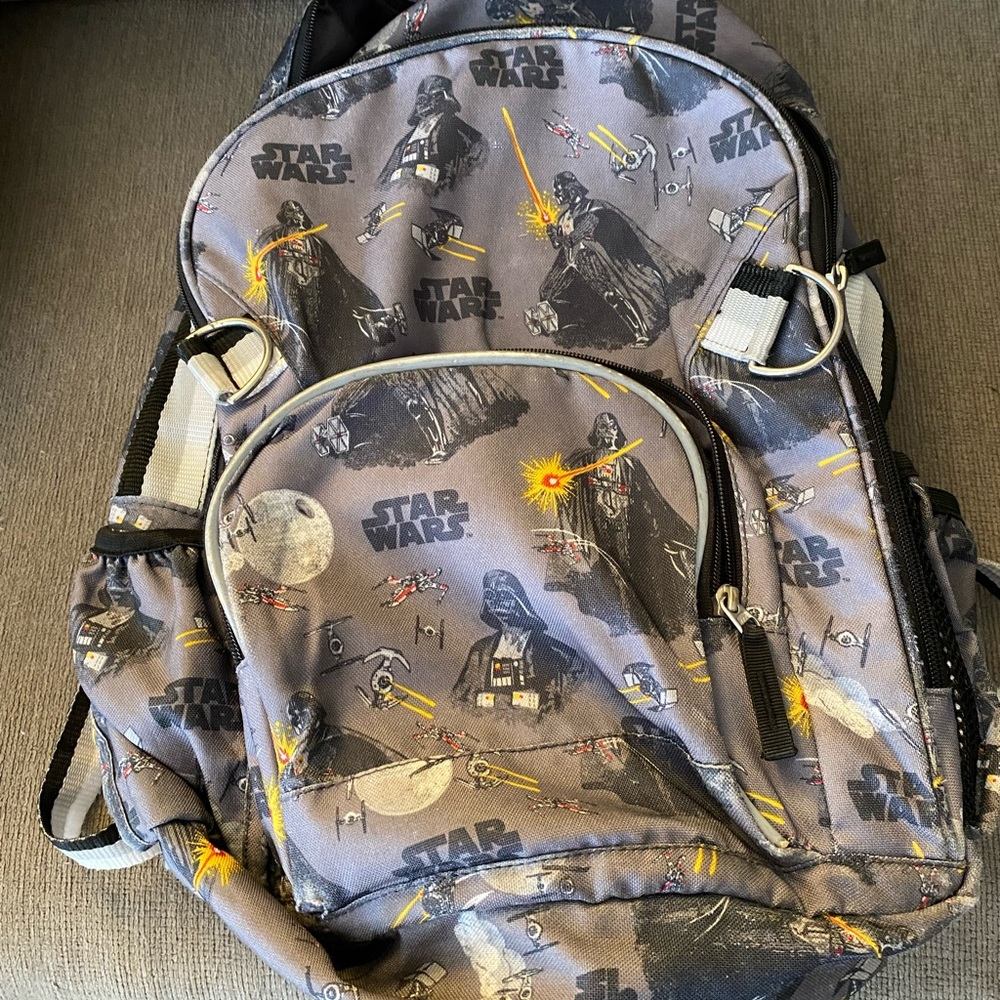 Pottery barn kids Darth Vader backpack